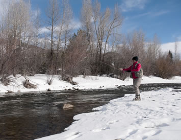 Winter Fly Fishing | Winter Activity | Telluride Rentals