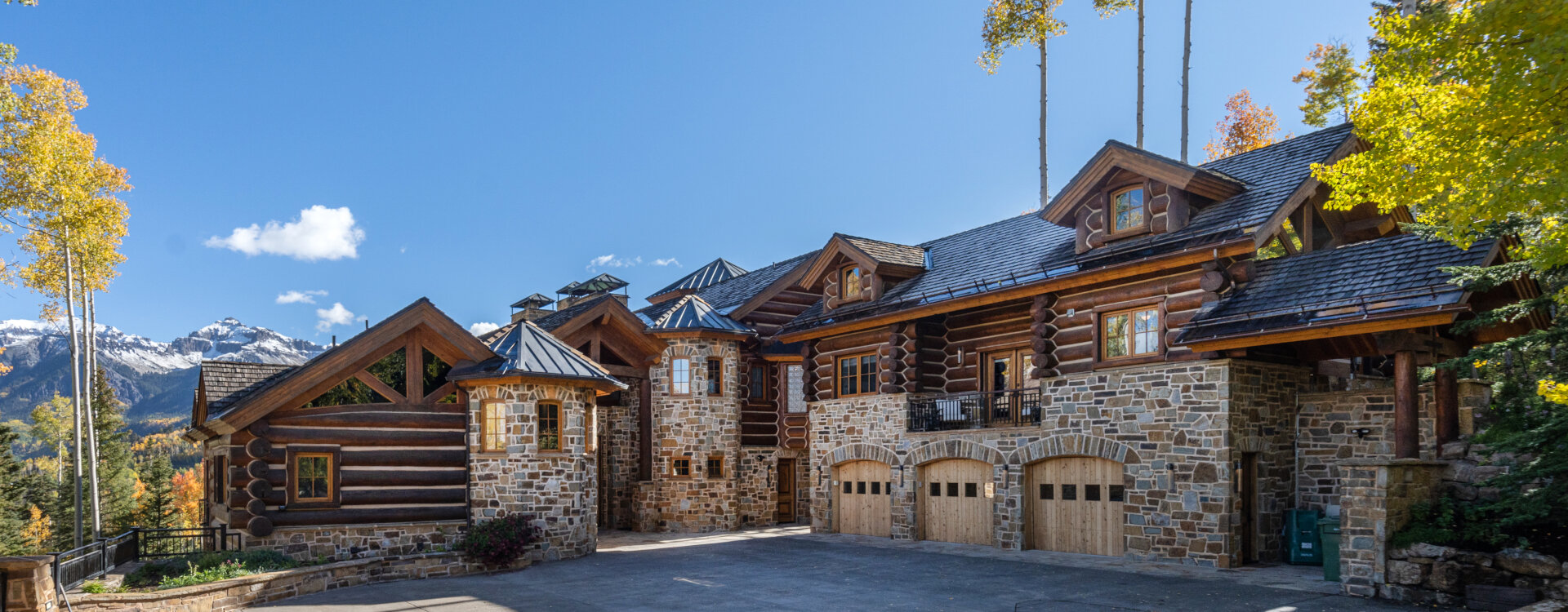 picture perfect mountain village exterior