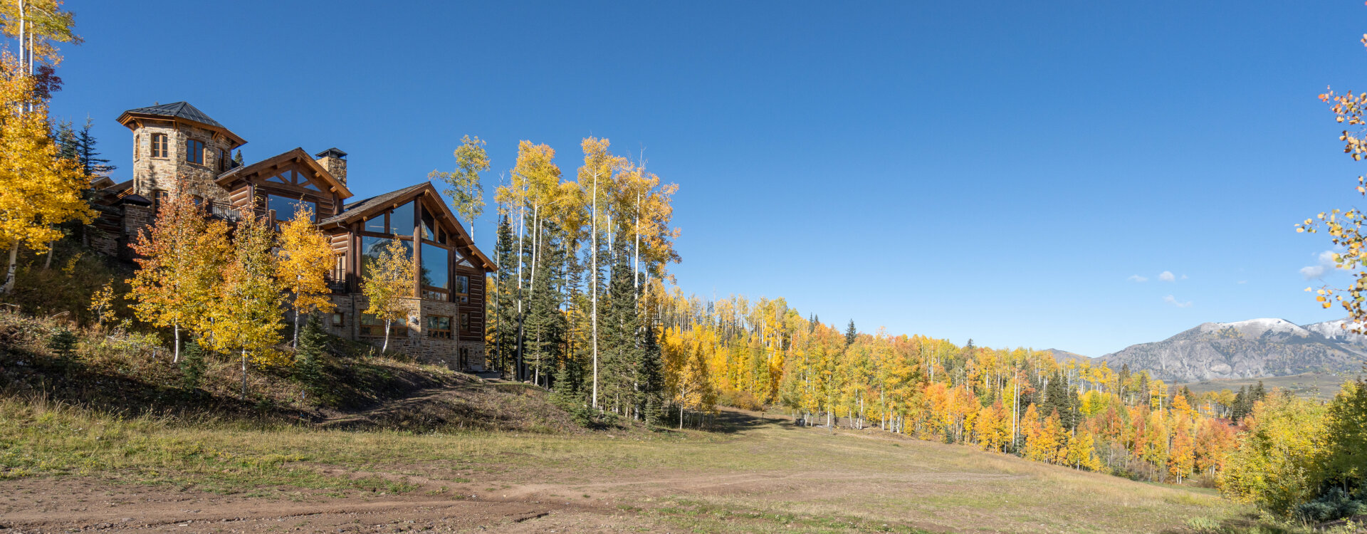 picture perfect mountain village exterior