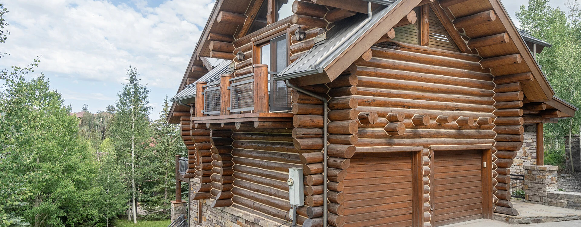 slopeside chateau telluride exterior garage