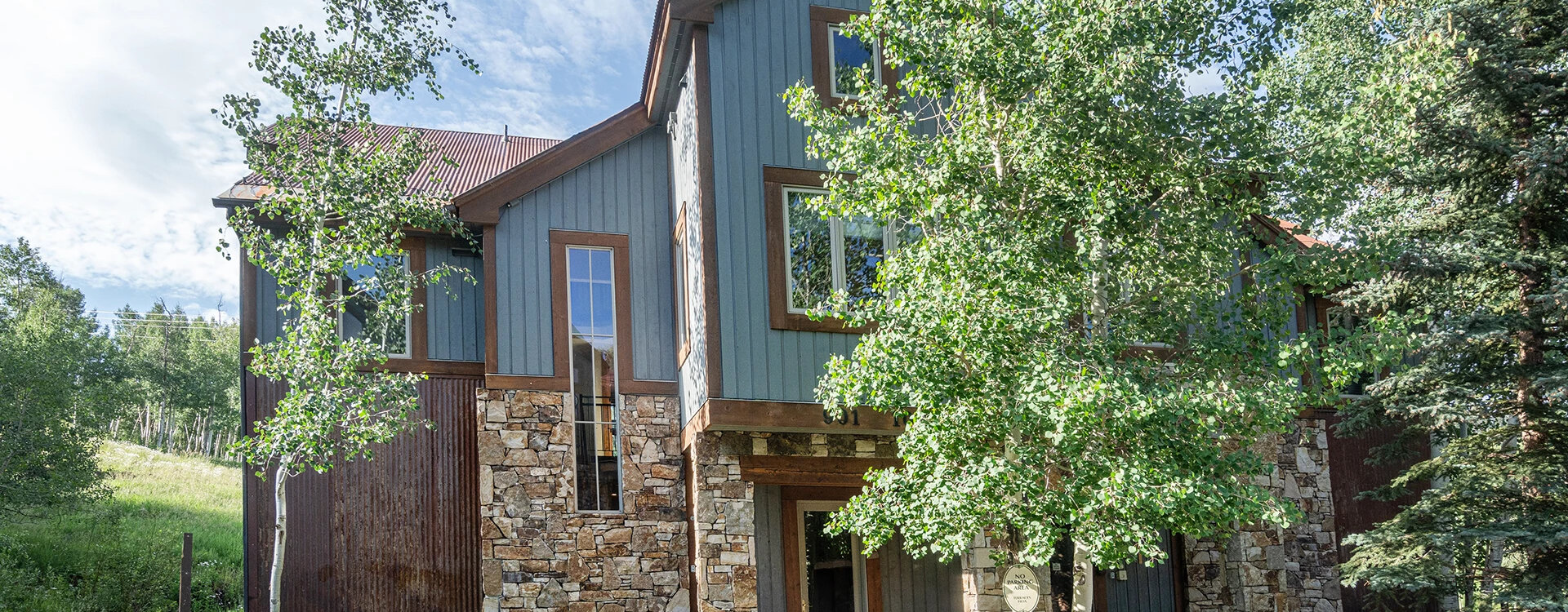 brightside chalet telluride exterior front