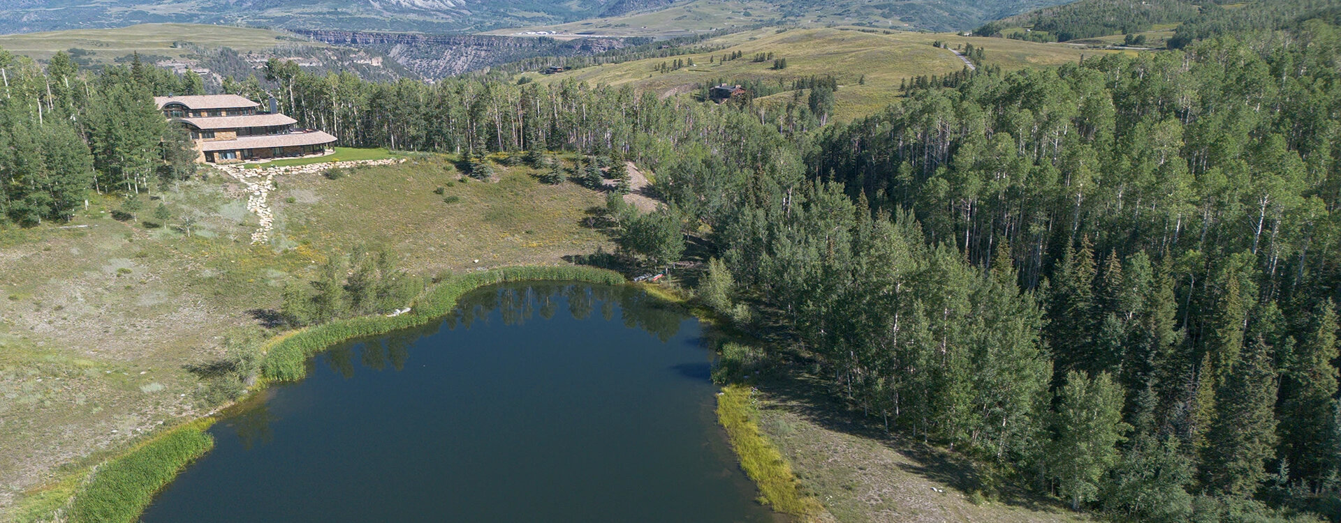 turkey creek telluride drone lake san sophia ridge