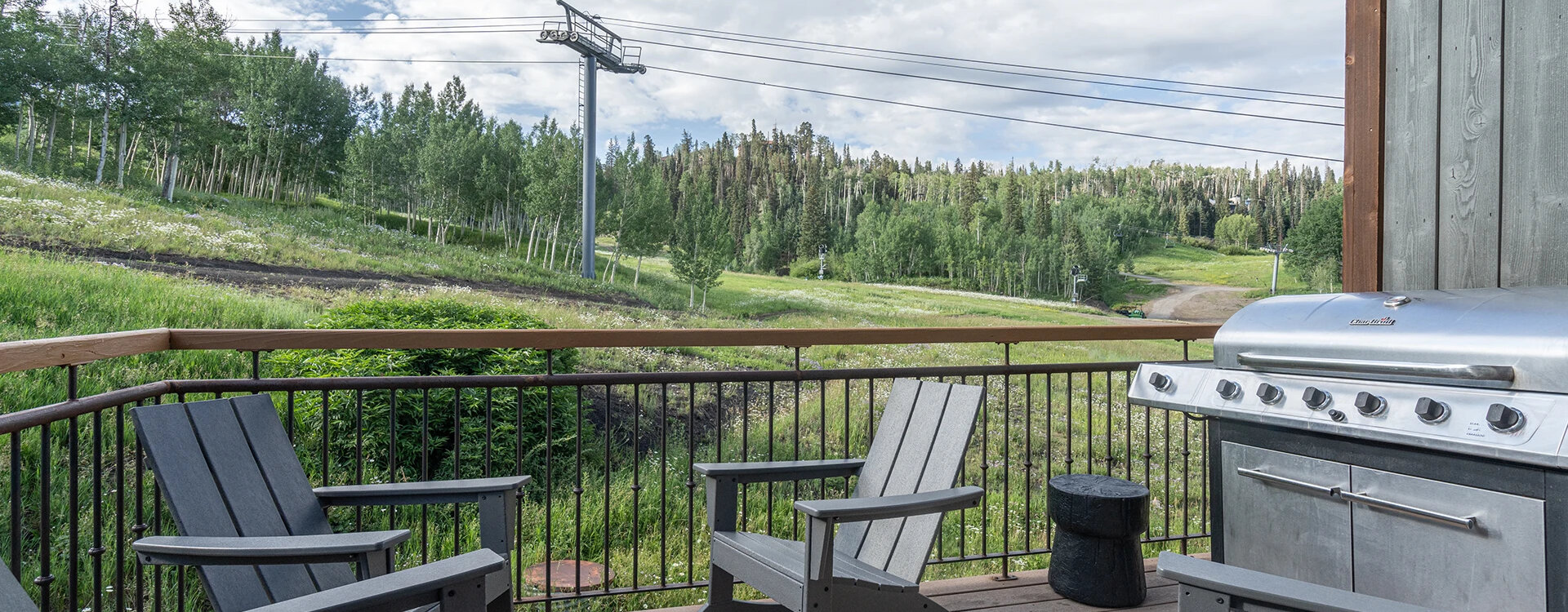 brightside chalet telluride bbq deck