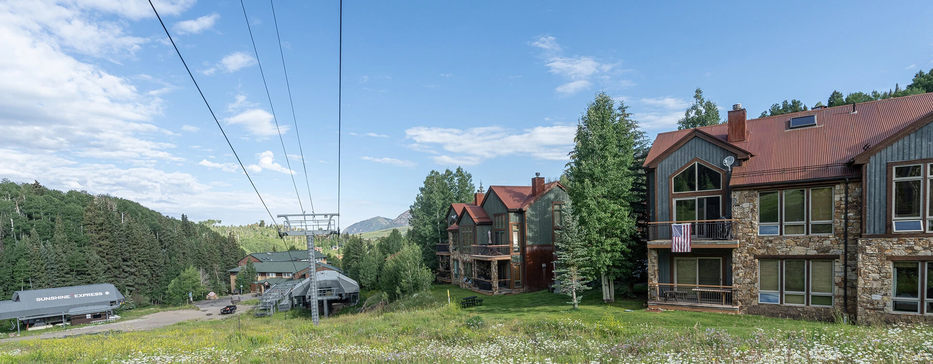 brightside chalet telluride ext ski run