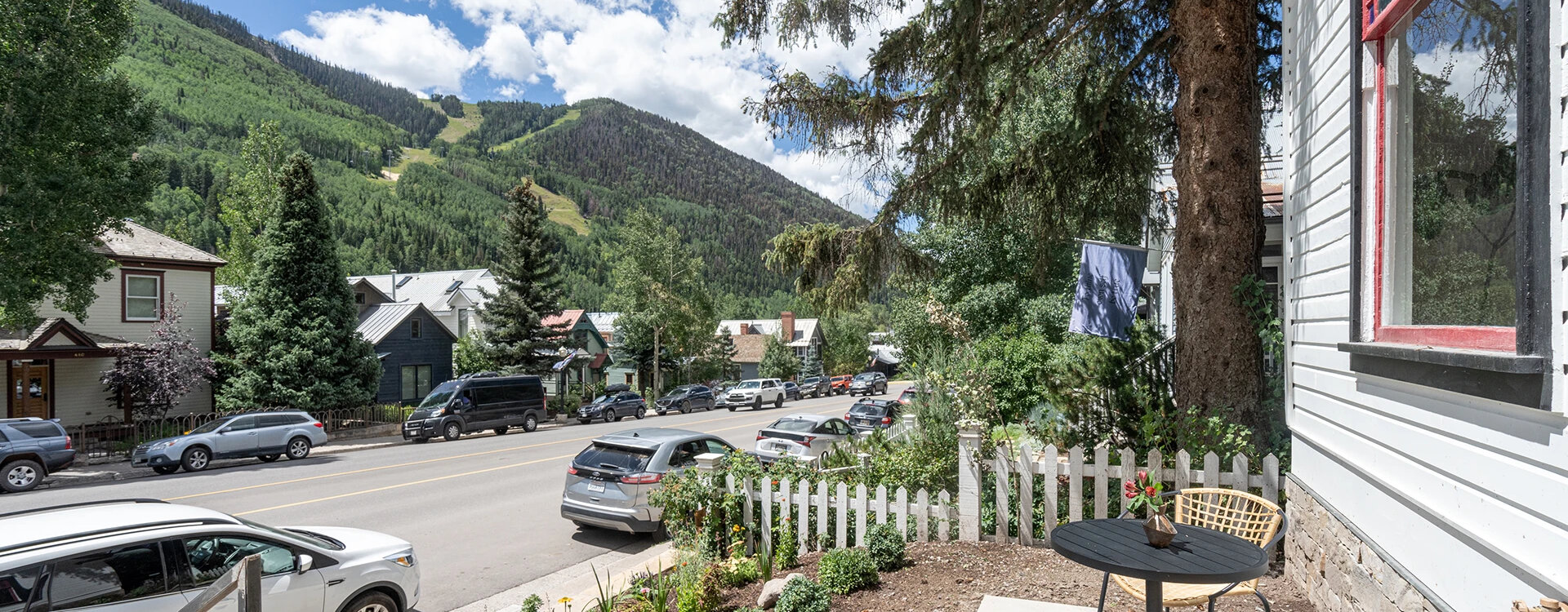 magic main telluride exterior front porch mountain view