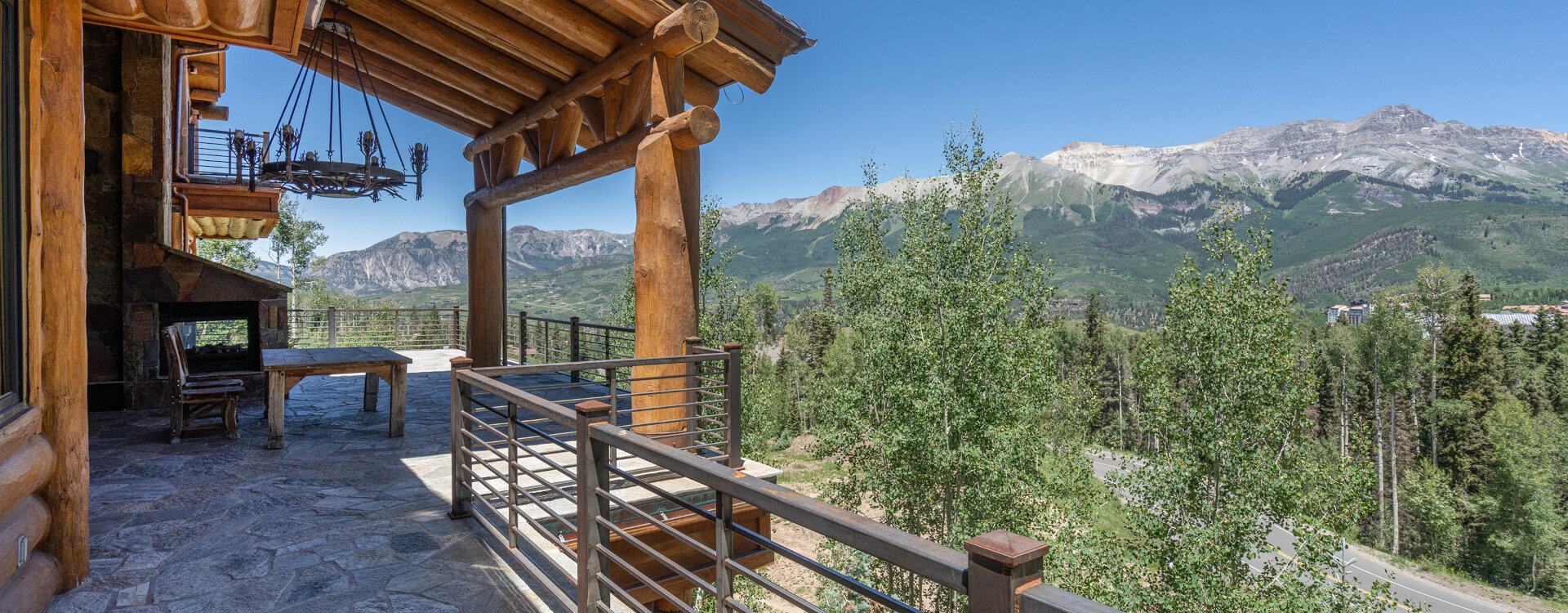 sundance lookout living room deck