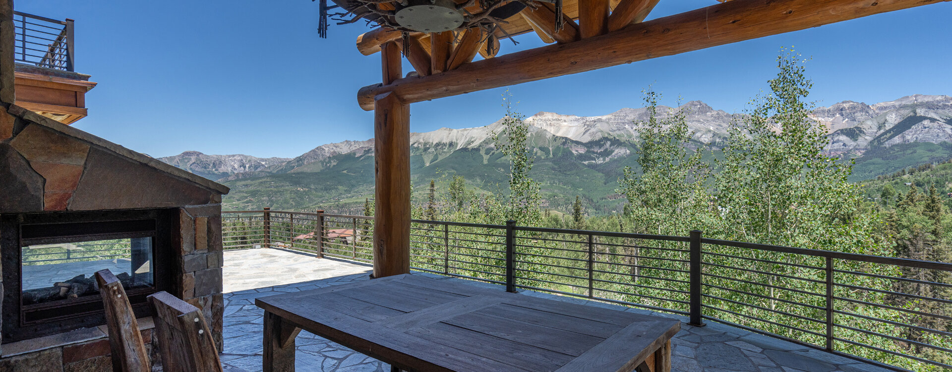 sundance lookout living room deck