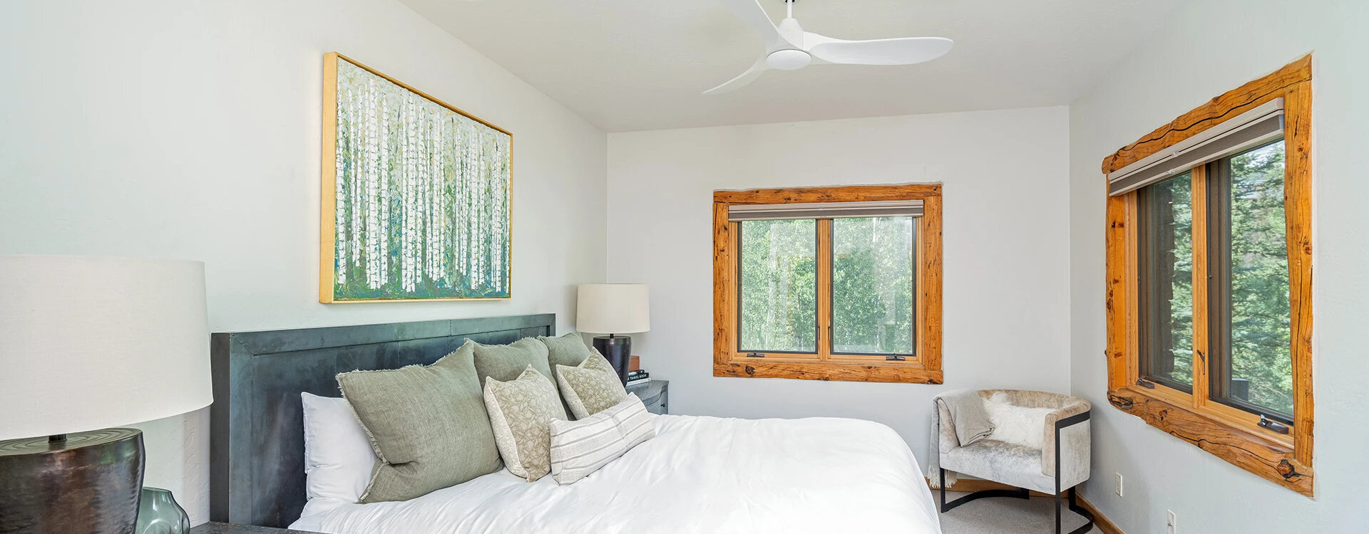 slopeside chateau telluride guest bedroom